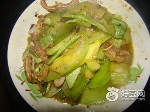 嫩白角瓜炒着吃