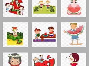 吃瓜娃娃绘画教案