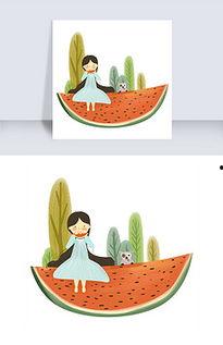 吃瓜绘画模板图文,吃瓜群众眼中的娱乐圈风云变幻