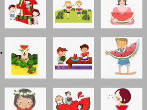 吃瓜绘画模板图文,吃瓜群众眼中的娱乐圈风云变幻